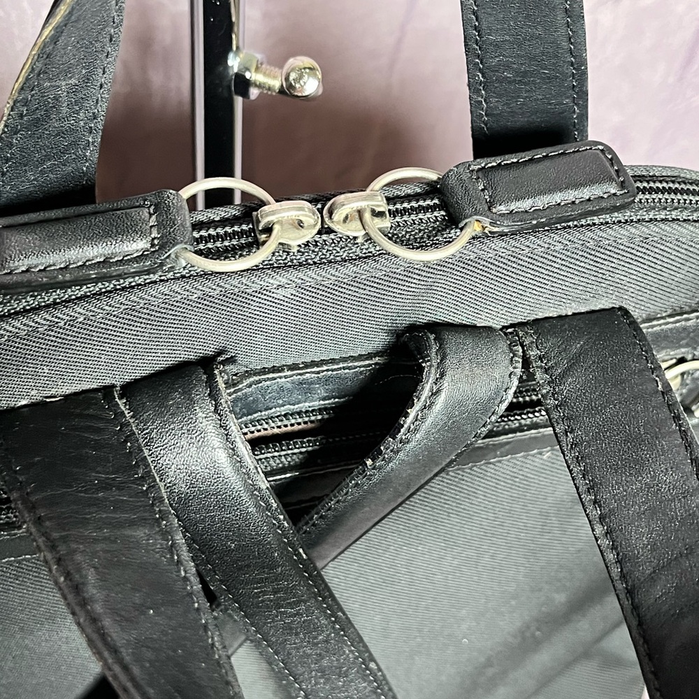 **3pm Start** Coach Mercer Black Nylon Backpack - Picture 3 of 6